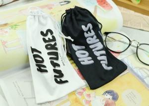 Buy cheap Anti Shock Printed Logo Microfiber Glasses Bag Good Texture Multifunctional product