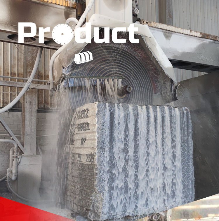 Multi Disc CNC Bridge Stone Cutting Machines for accuracy Natural Granite Fabrication