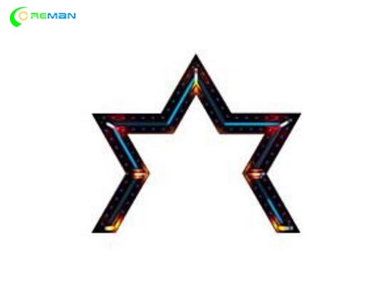 Triangle P5 Stage Led Display Irregular Club Decoration P4 P5 P6 SGS FCC