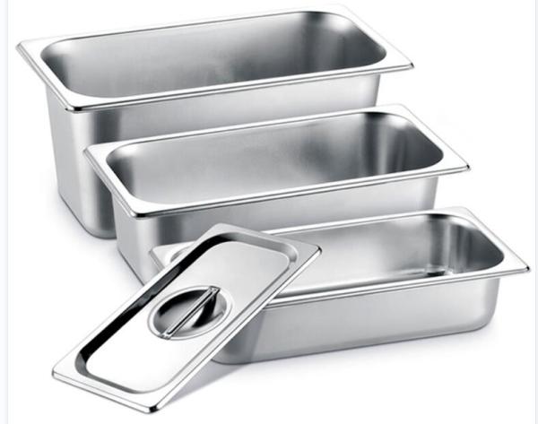 Quality 1/3 Stainless Steel Gastronorm Pan Ice Cream Buffet Container for sale