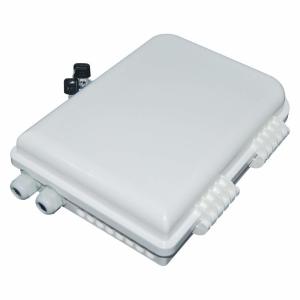 Buy cheap 16 Core Fiber Optic Splitter Box , 11.8 X 10.2 X 3.5 Inches Fiber Optic Termination Box product