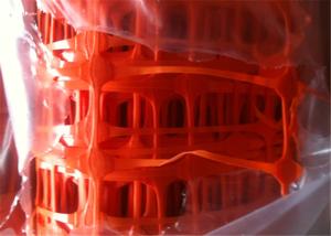 Buy cheap 70 X 40mm Ldpe Orange Fence Netting Width 1m product