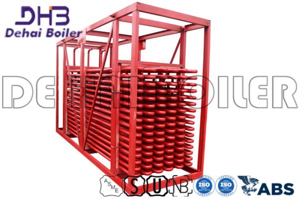 Quality Red Bare Tube Type Optimize Economiser Coil Design For High Performance for sale
