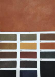 China Foamed Embossed  Water Based PU Leather For Foamed Coating on sale