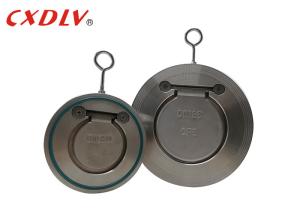 China SS316 Essentric Disc Stainless Swing Check Valve PN16 PTFE O Ring With ISO Approval on sale