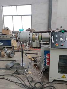 Cool Water Pipe Extrusion Line 30 KW Sewer PVC Pipe Making Machine