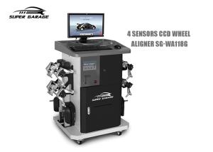 China Car Four Wheel Alignment Machine / CCD Wheel Aligner For Garage on sale