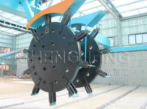 Crawler Fermentation Equipment For Groove Type Compost Turning Machine 1.68m Deep Groove Technology