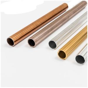 Buy cheap Champagne Anodized Aluminium Tube Decoration T8 Normal Length 6m product