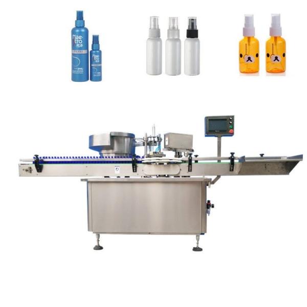30ml / 50ml Automatic Liquid Filling Machine For Liquid Filling And Vertical