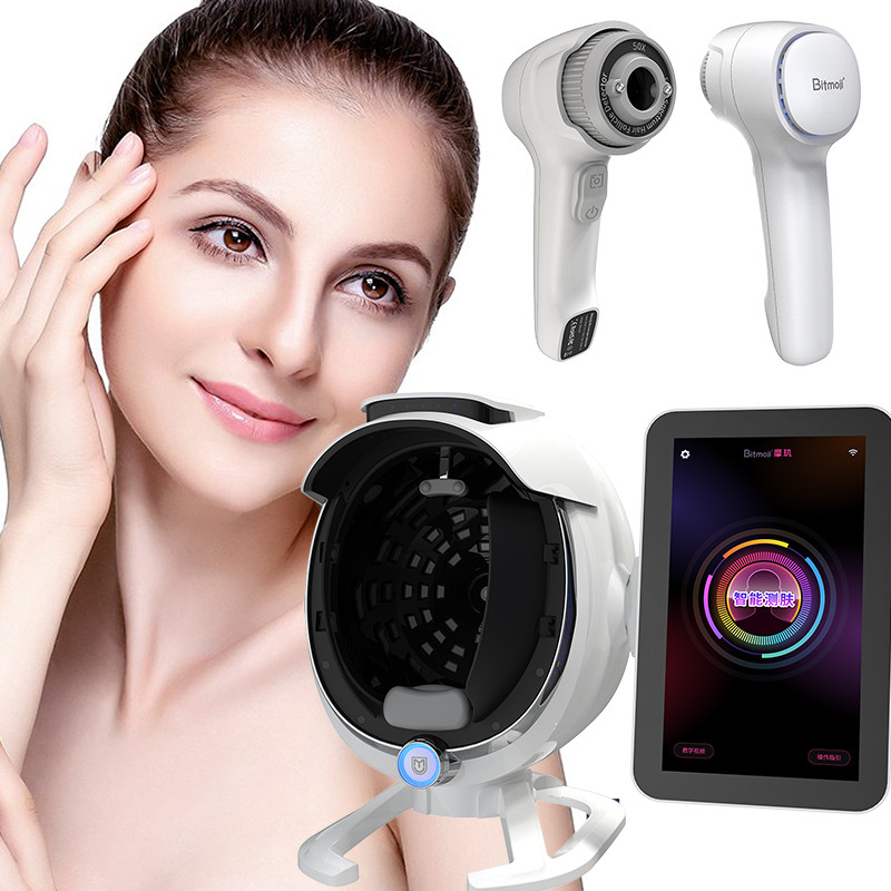 3d Ai Face Skin Diagnostics Analyzer Facial Tester Scanner Face Mirror Device Skin Analysis Machine Bitmoji Skin Analyzer