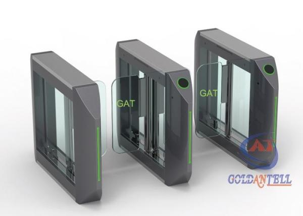 Quality High Security Boat Shape Swing Turnstile With RFID Access Control Systems for sale