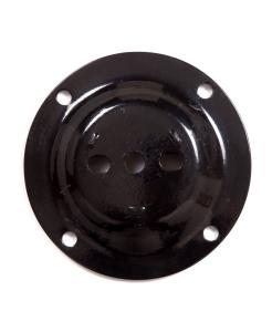 Buy cheap Customized Black Cast Iron Table Base Round Shaped Dining Table Pedestal Base product