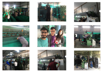 Monofilament Deep Sea Aquaculture Cast Net Making Machine
