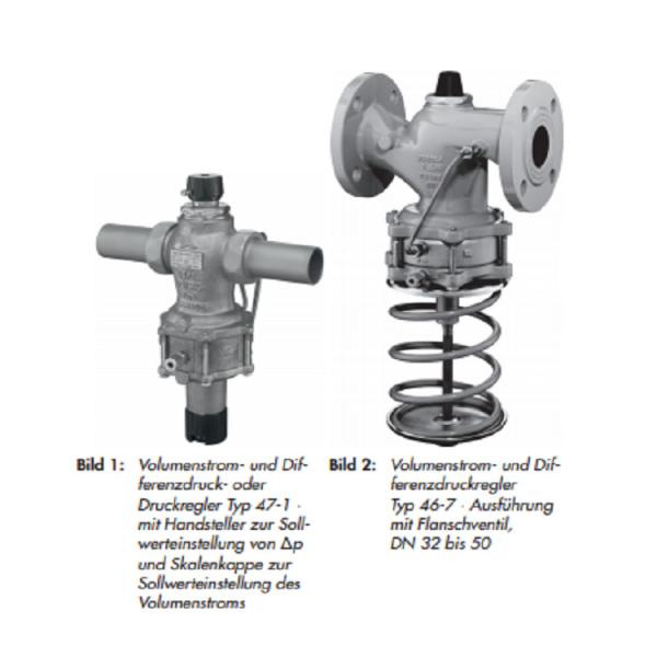Alloy / Steel Differential Pressure Regulator With DN 15 - DN 50 Valve Size