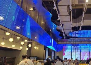 China 5500cd P7.81 SMD2121 Outdoor Transparent LED Screen on sale