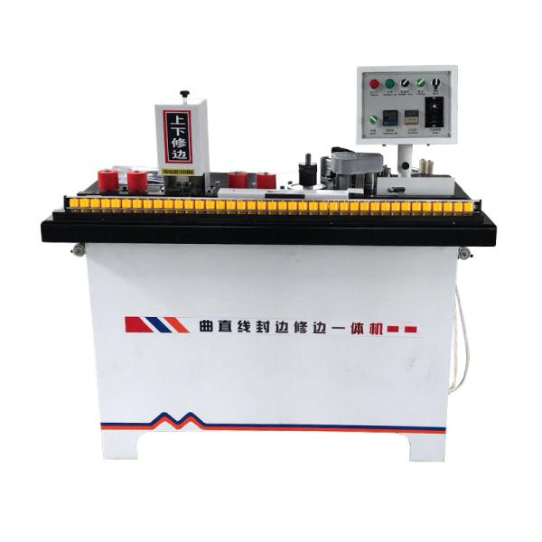 Quality Straight Line Or Curve Manual Edge Banding Machine For Solid Wood Panels for sale