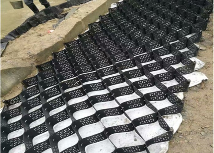 Honeycomb Mesh Interlocking Paver Panel Gravel Geocell For Stabilizer