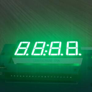 Buy cheap Pure Green 4 Digit 7 Segment Led clock Display 0.56 Inch common anode For Instrument Panel product