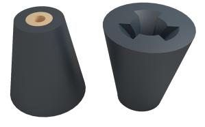 E Fuzed Zirconia Grain Tundish Nozzle Thermal Shock Stability