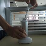 COMER Desktop Retractable Security Display Holder for Mobile Phone with Alarm