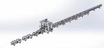 Multifunctional CNC H Beam Drilling and Band Sawing Machine Line Used in Steel