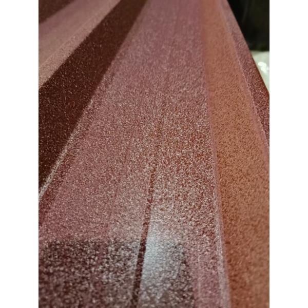 Matt Surface Metal Roof Sheet 1050mm Corrugated Prepainted Roofing Sheet
