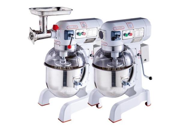 Quality 30L Heavy Duty Egg Beater And Dough Kneader With Meat Mincer Optional Food Process Machine for sale