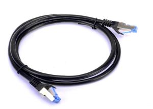 Buy cheap Double Shielded Cat 7 Flat Cable Network Patch Cable Gold Plated 10 Gbps product
