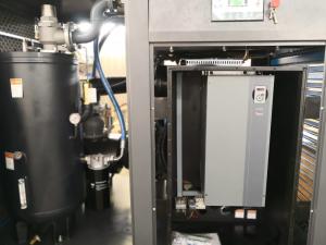 China LED Display VSD Screw Compressor With Super High Efficient Inverter Motor on sale