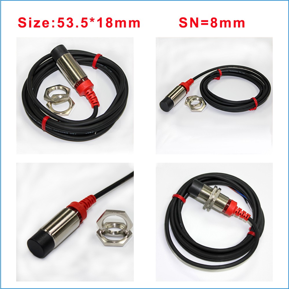 M18 8mm Sensing Inductive Proximity Sensor 3 Wire 12V Non-Flush Inductive Switch.jpg