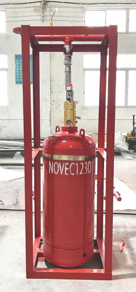 Quality 5.3MPa Novec 1230 Fire Suppression System Cylinder Without Pollution for sale