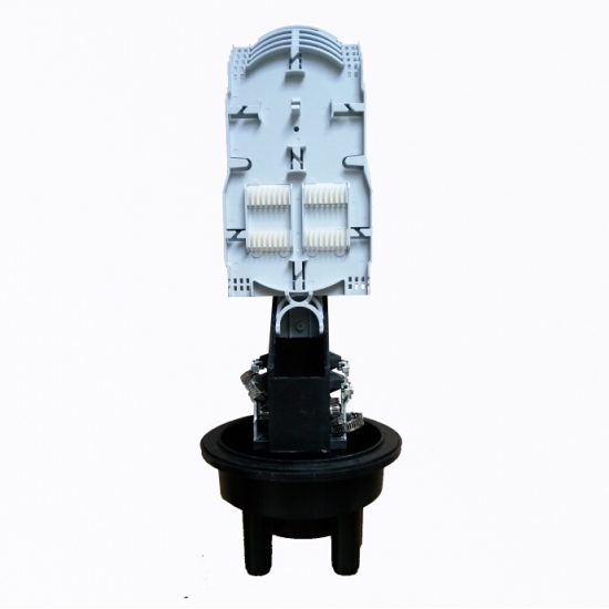 144FO Heat Shrinkable Closure Fiber Optic Joint Box Polycarbonate Housing