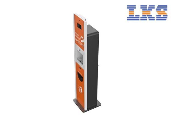 Quality Vertical Face Recognition Temperature Infrared No Touch Digital Thermometer for sale
