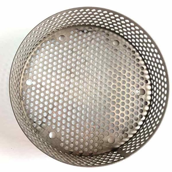 Quality Round Seive 304 Stainless Steel Mesh Basket Strainer Filter Mesh Perforated for sale