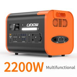 Buy cheap Customized 120V Portable Power Station 2000W AC Pure Sine Wave product