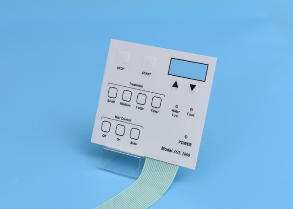 Quality Metal Dome Backlit Membrane Switch Custom Color With Multiple Embossing Keys for sale