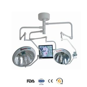 China Ceiling Mounted Shadowless Operation Lamp With Camera And Monitor For Hospital on sale