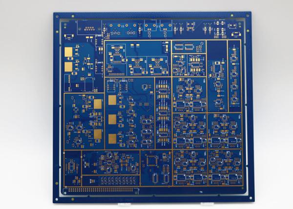 Quality 8L Computer Circuit Board Blue Soldmask Immersion Gold SMT circuit board for sale
