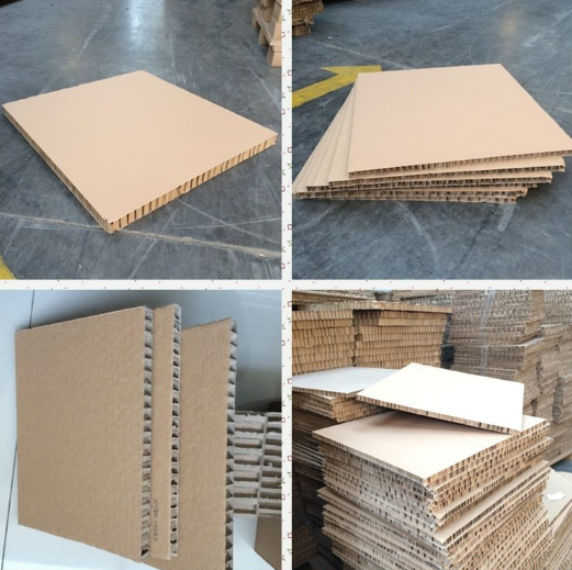 Virgin Wood Pulp Corrugated Cardboard Sheet High Performance Brown Color