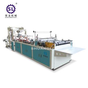 Buy cheap Slef-closing zipper bag making machine automatic polythene 12.8kw Power product