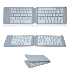 Buy cheap Wireless Folding Bluetooth Keyboard , Ultra Slim Bluetooth Keyboard 78 Keys product