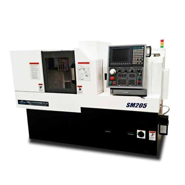 Quality Small Cnc Swiss Lathe Machine Sm2052 Spindle Fanuc Controller for sale