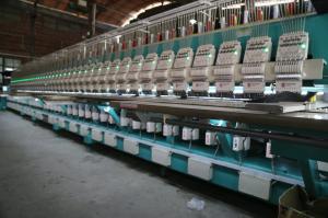 Professional 380V Computerized Logo Embroidery Machine Small Footprint