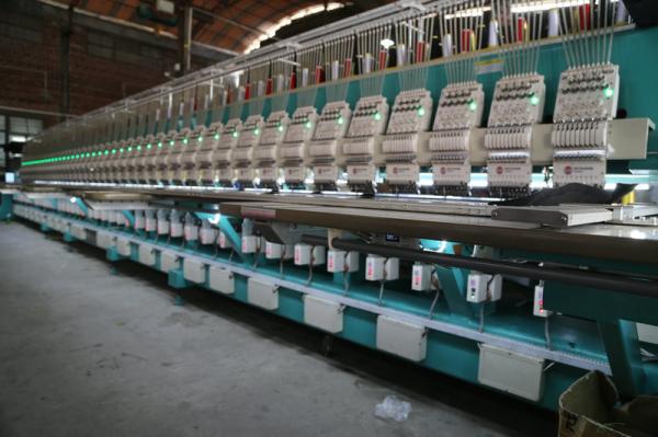 Quality Professional 380V Computerized Logo Embroidery Machine Small Footprint for sale