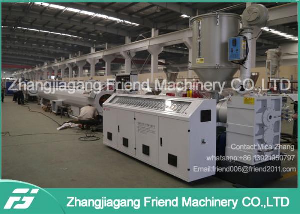 Quality Single / Multiple Layer PP PE Pipe Extrusion Line 63-630mm Pipe Diameter for sale