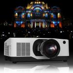 20000 Lumen WUXGA Laser Projector for 3D Mapping Projections Keystone and Len