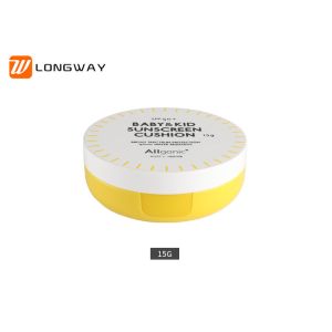 Buy cheap BB/ CC Cream Packaging Empty Cushion Compact Case ISO9001 Approval product