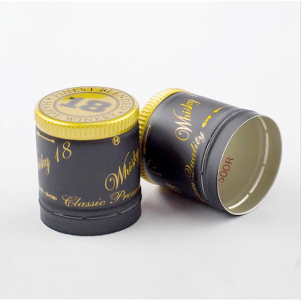 Aluminum Wine Vodka Liquor Whisky Bottle Caps 30mmx35mm Tamper Evidence