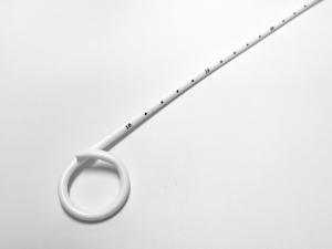 China Hydrophilic Coating Drainage Catheter Black Thread For Easy Visualization on sale
